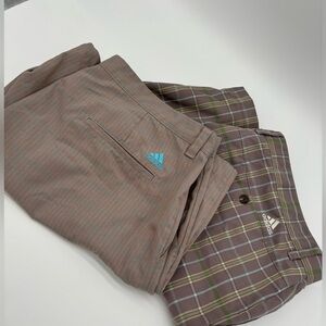 2 pair adidas golf shorts sz‎ 40 men’s